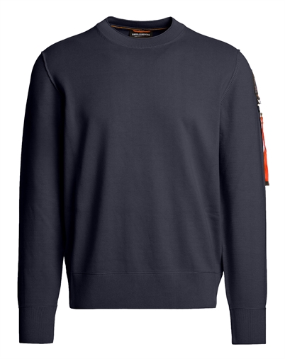 Parajumpers - Basic Braw Crewneck Strik - Blue Navy